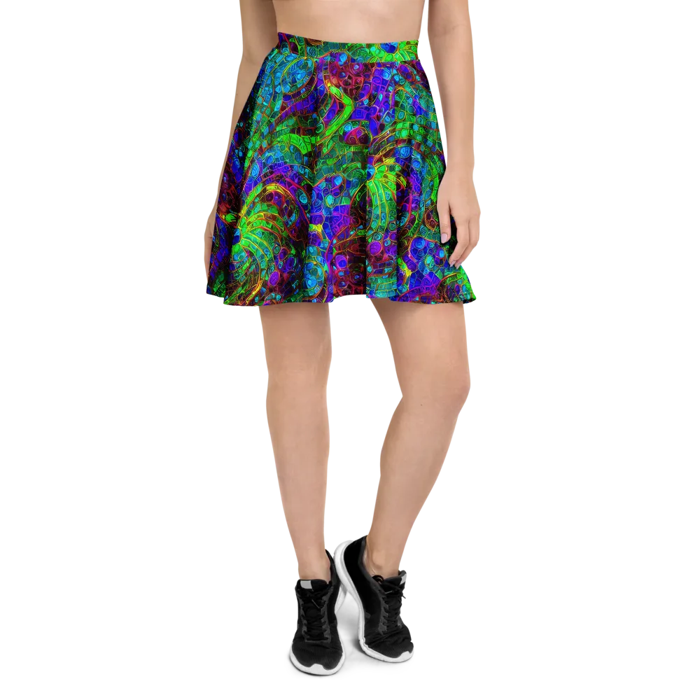 Jewel Circuit on Skater Skirt — Front