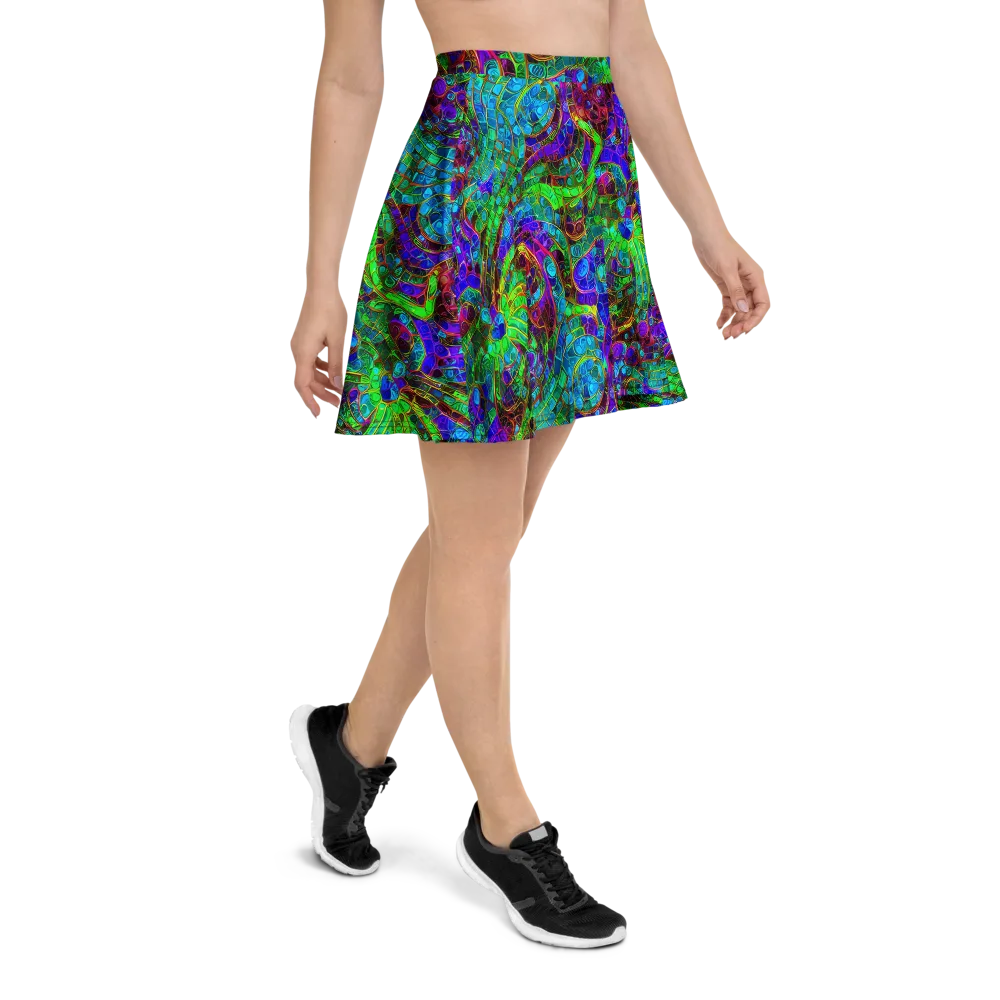 Jewel Circuit on Skater Skirt — Right