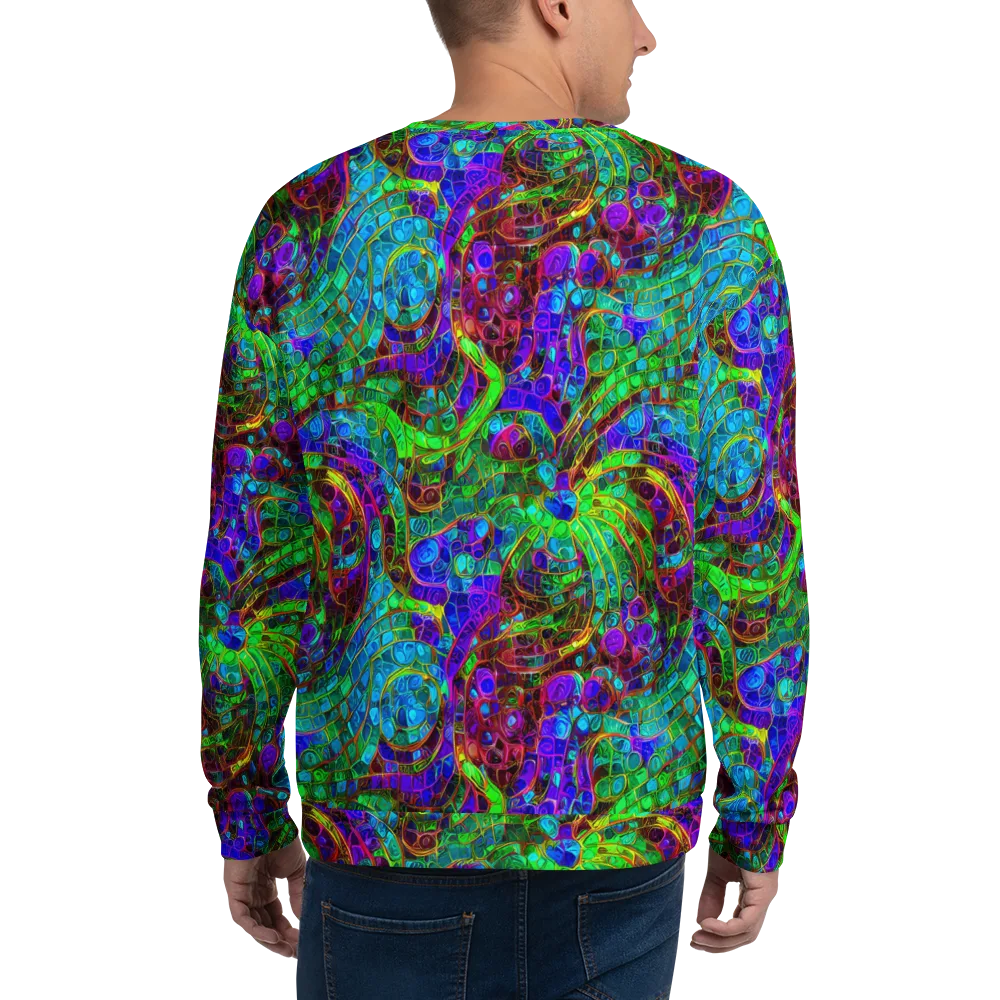 Jewel Circuit on Sweatshirt — Back