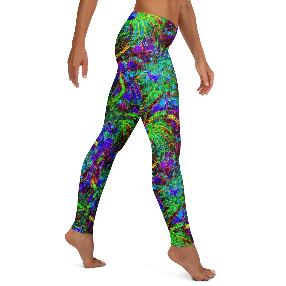 Jewel Circuit on Leggings — Right