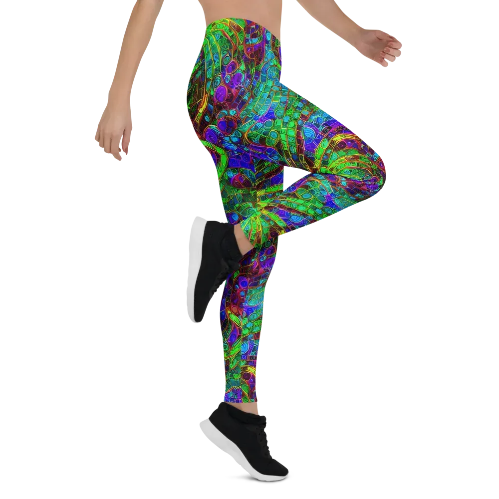 Jewel Circuit on Leggings — Right