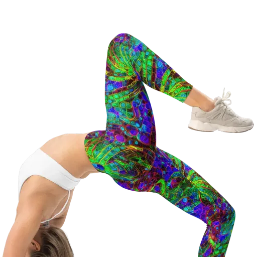 Jewel Circuit on a Leggings