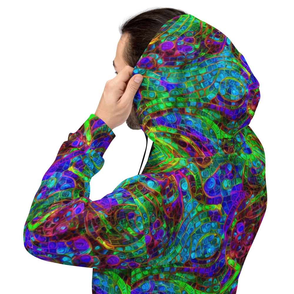 Jewel Circuit on Hoodie — Back