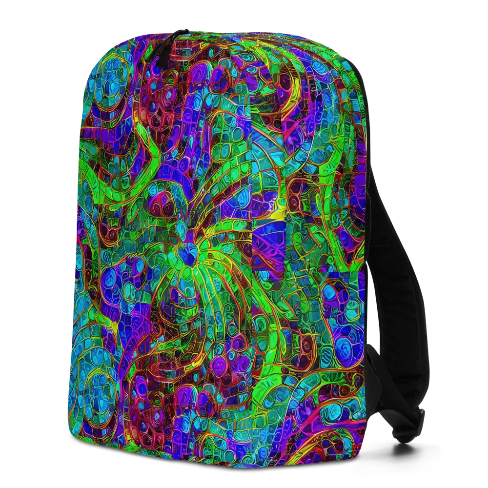 Jewel Circuit on Minimalist Backpack — Left