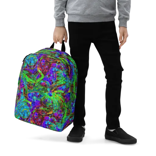 Jewel Circuit on a Minimalist Backpack