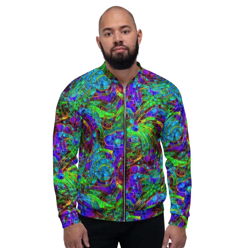 Jewel Circuit on Bomber Jacket — Front