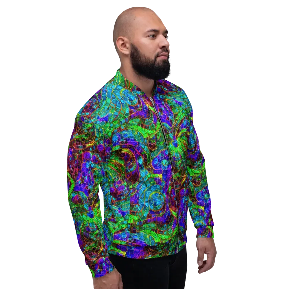 Jewel Circuit on Bomber Jacket — Right