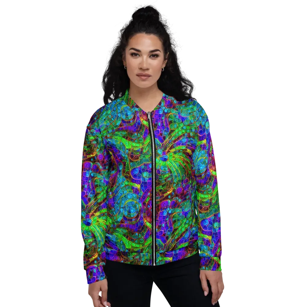 Jewel Circuit on Bomber Jacket — Front