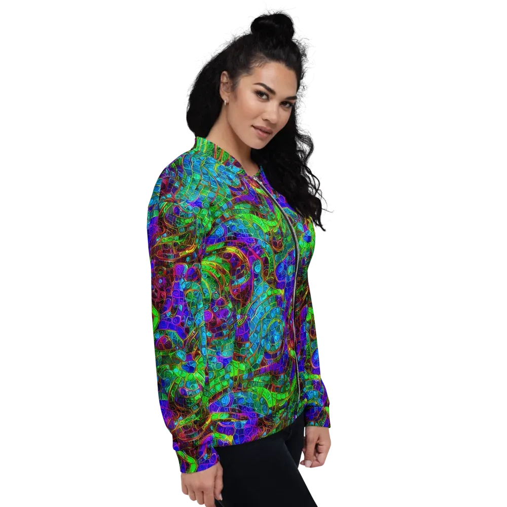 Jewel Circuit on Bomber Jacket — Right