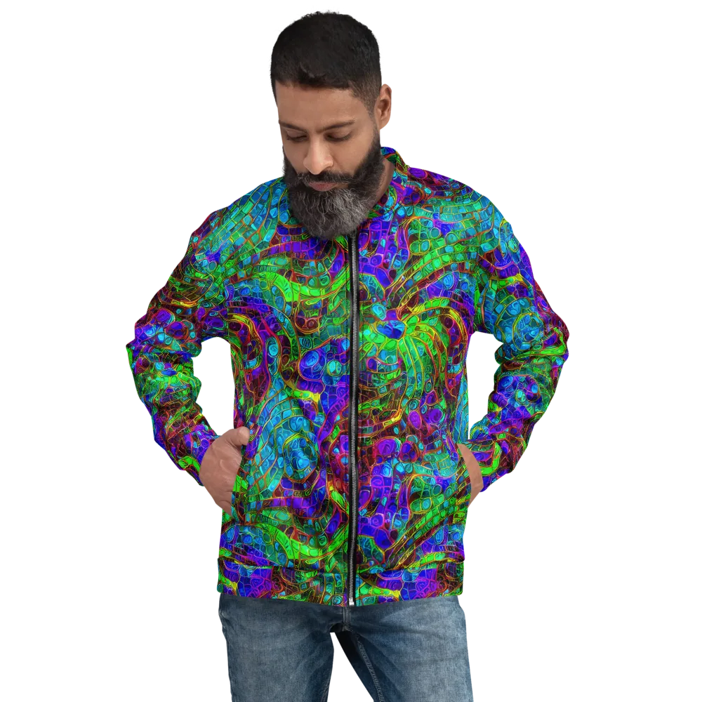 Jewel Circuit on Bomber Jacket — Front