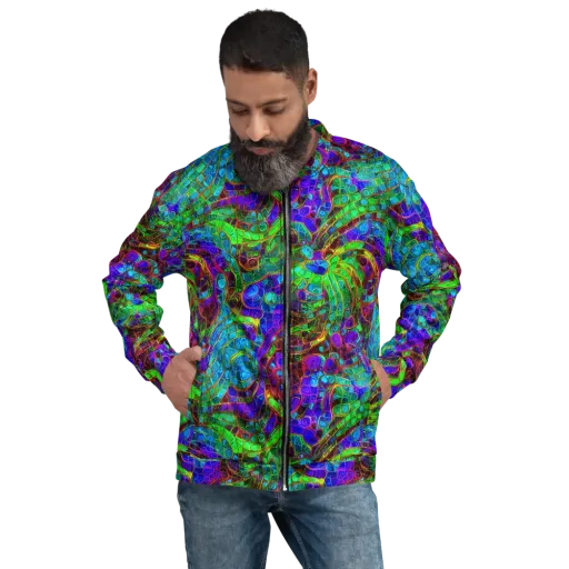 Jewel Circuit on a Bomber Jacket