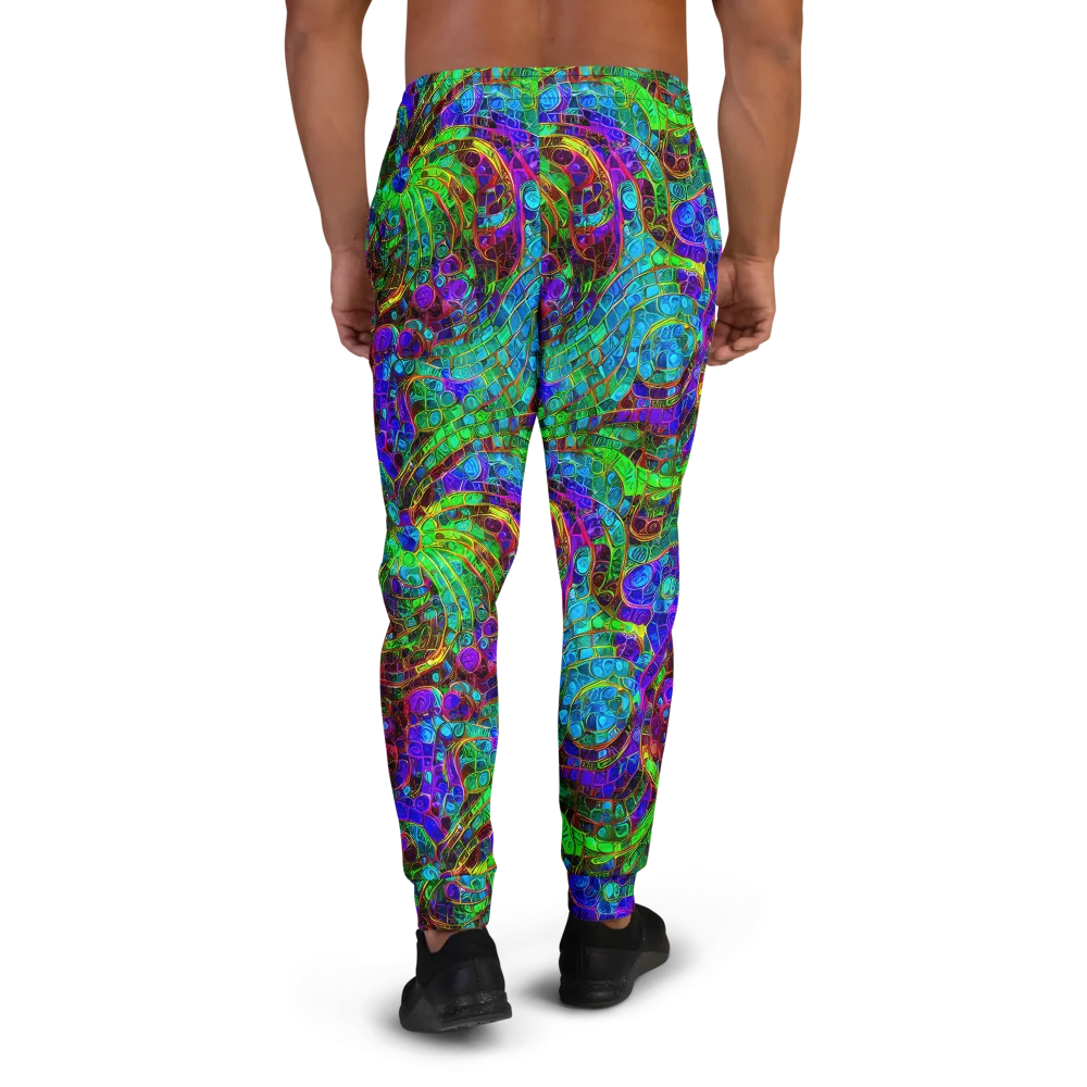 Jewel Circuit on Men's Joggers — Back