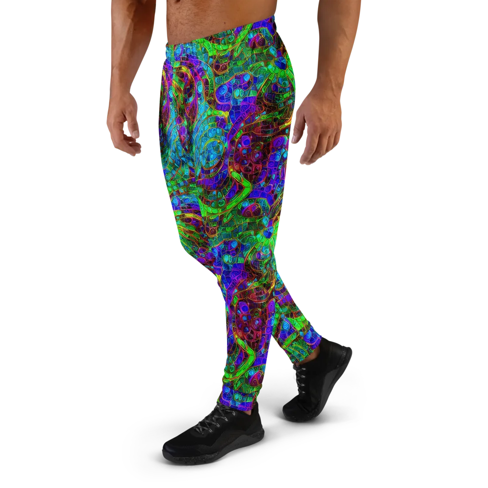 Jewel Circuit on Men's Joggers — Left