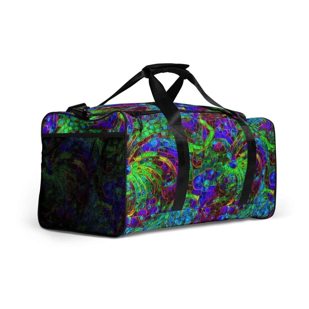 Jewel Circuit on Duffle Bag — Right Front