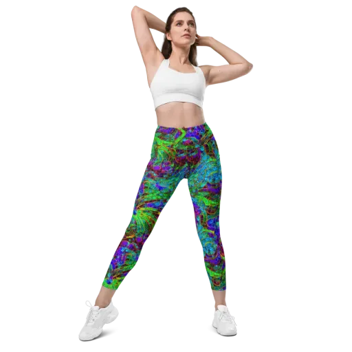 Jewel Circuit on a Leggings with Pockets