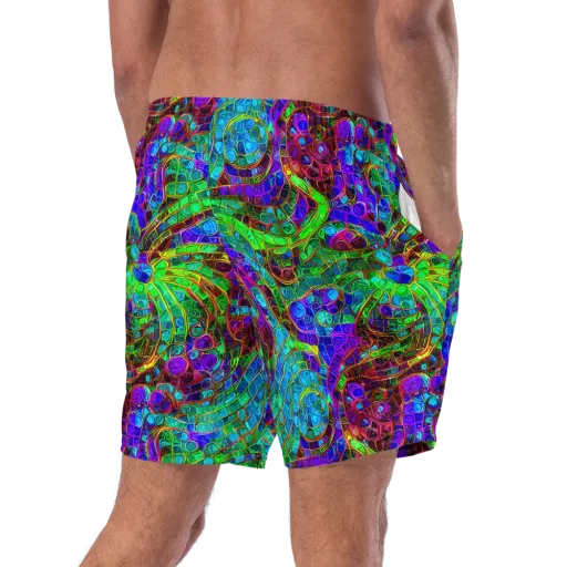 Jewel Circuit on a Swim Trunks