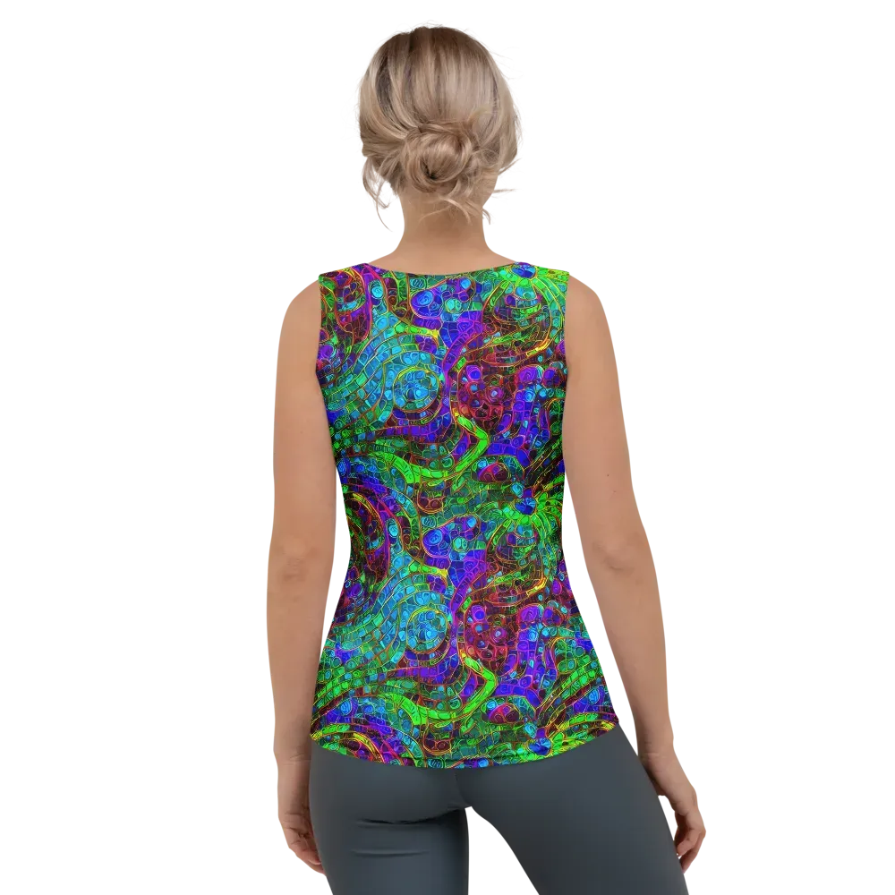 Jewel Circuit on Women's Tank Top — Back