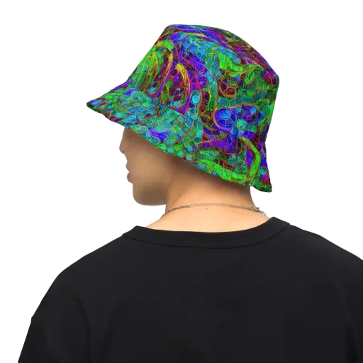 Jewel Circuit on a Reversible Bucket Hat