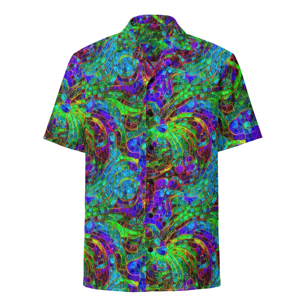 Jewel Circuit on Button Shirt — Front
