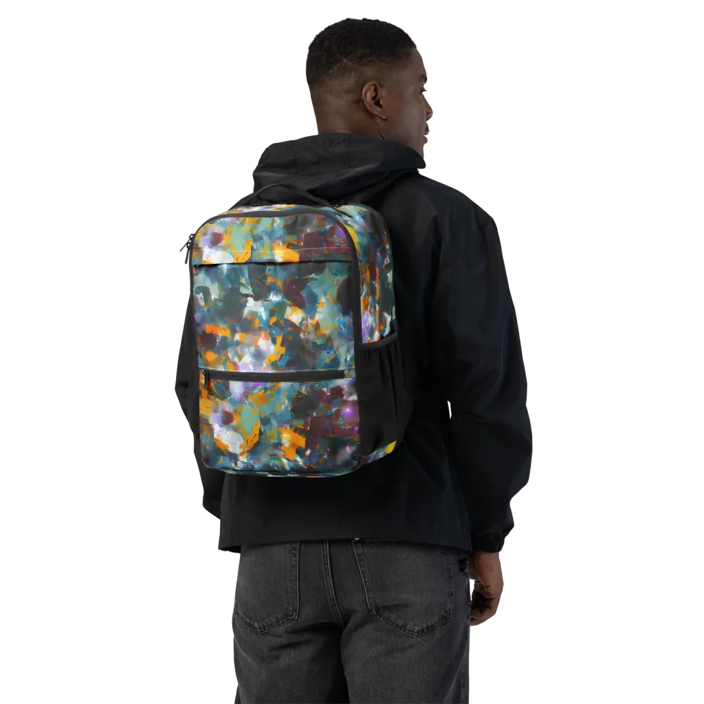Abyssal Sparks on Utility Backpack — Back