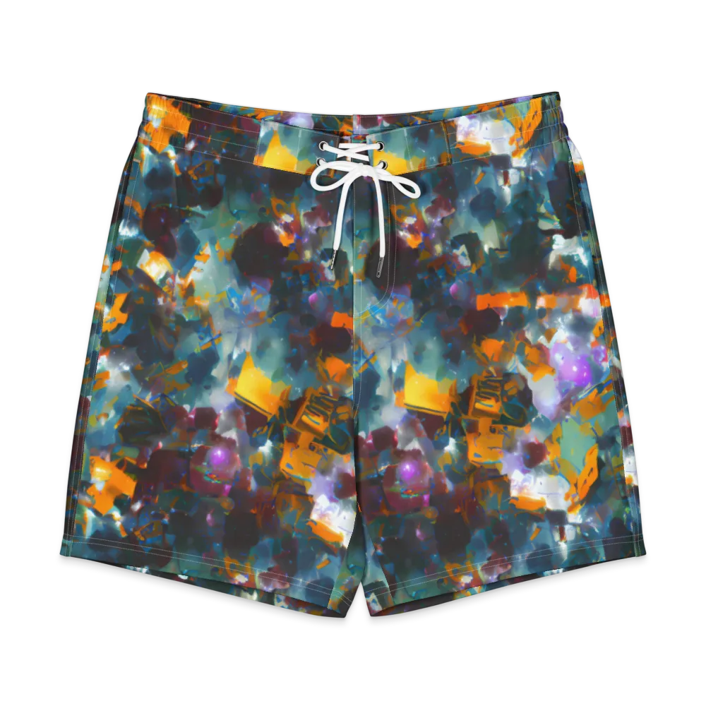 Abyssal Sparks on Men's Board Shorts — Front