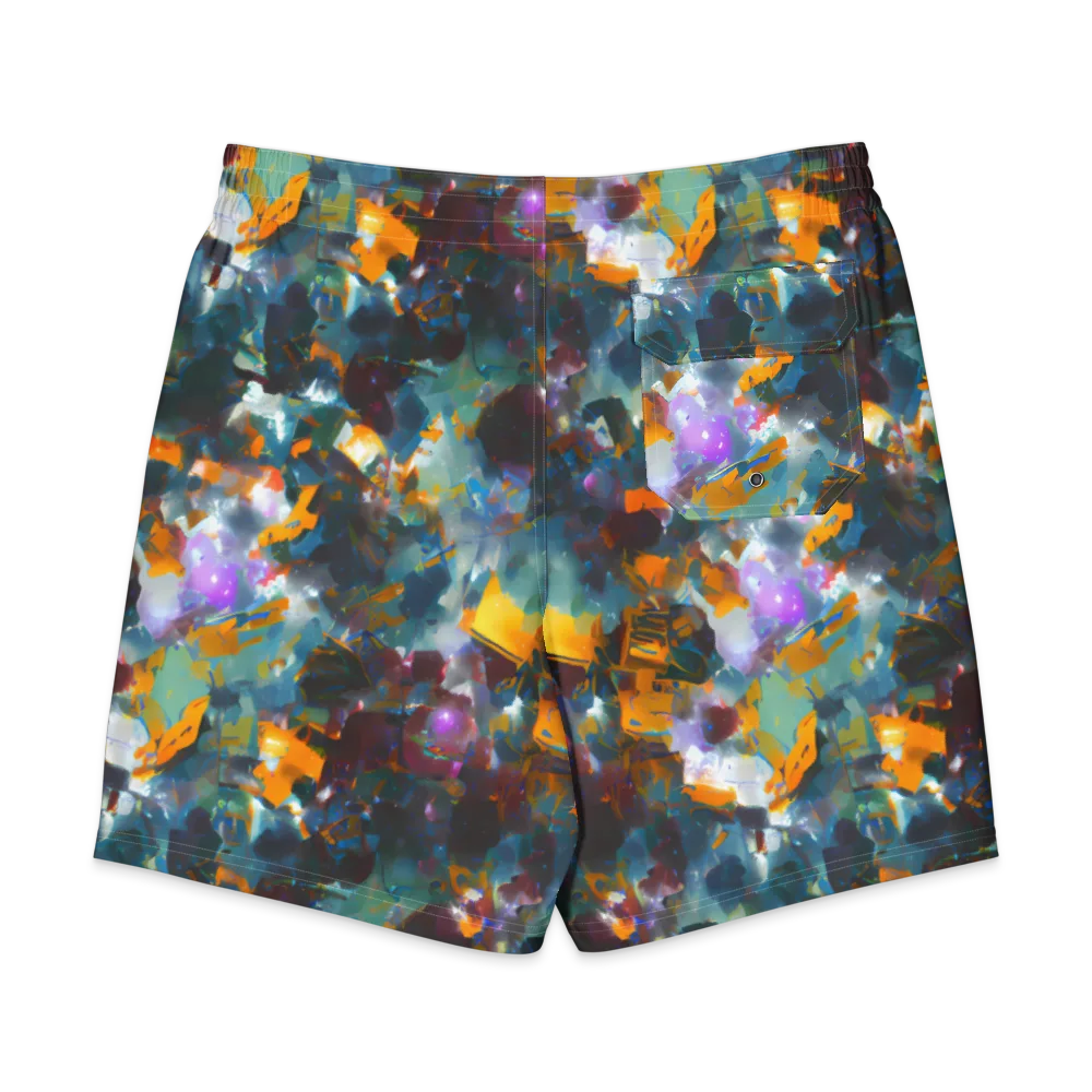 Abyssal Sparks on Men's Board Shorts — Back