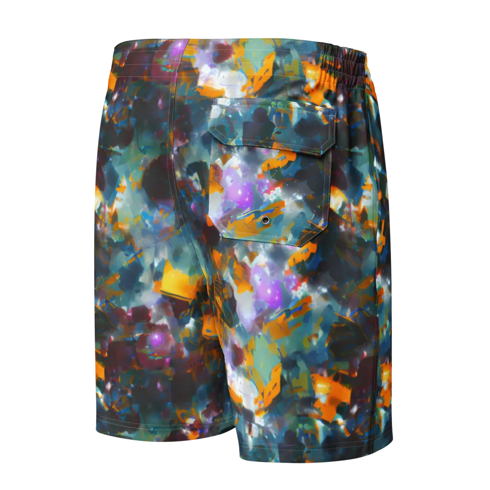 Abyssal Sparks on Men's Board Shorts — Back