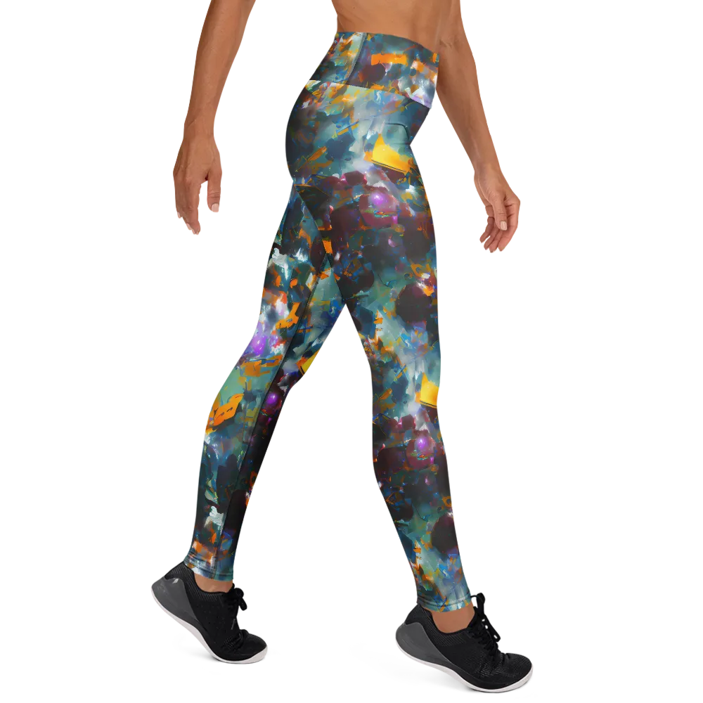 Abyssal Sparks on Yoga Leggings — Right