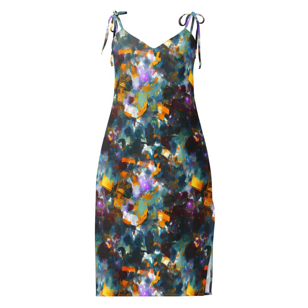 Abyssal Sparks on Slip Dress — Front