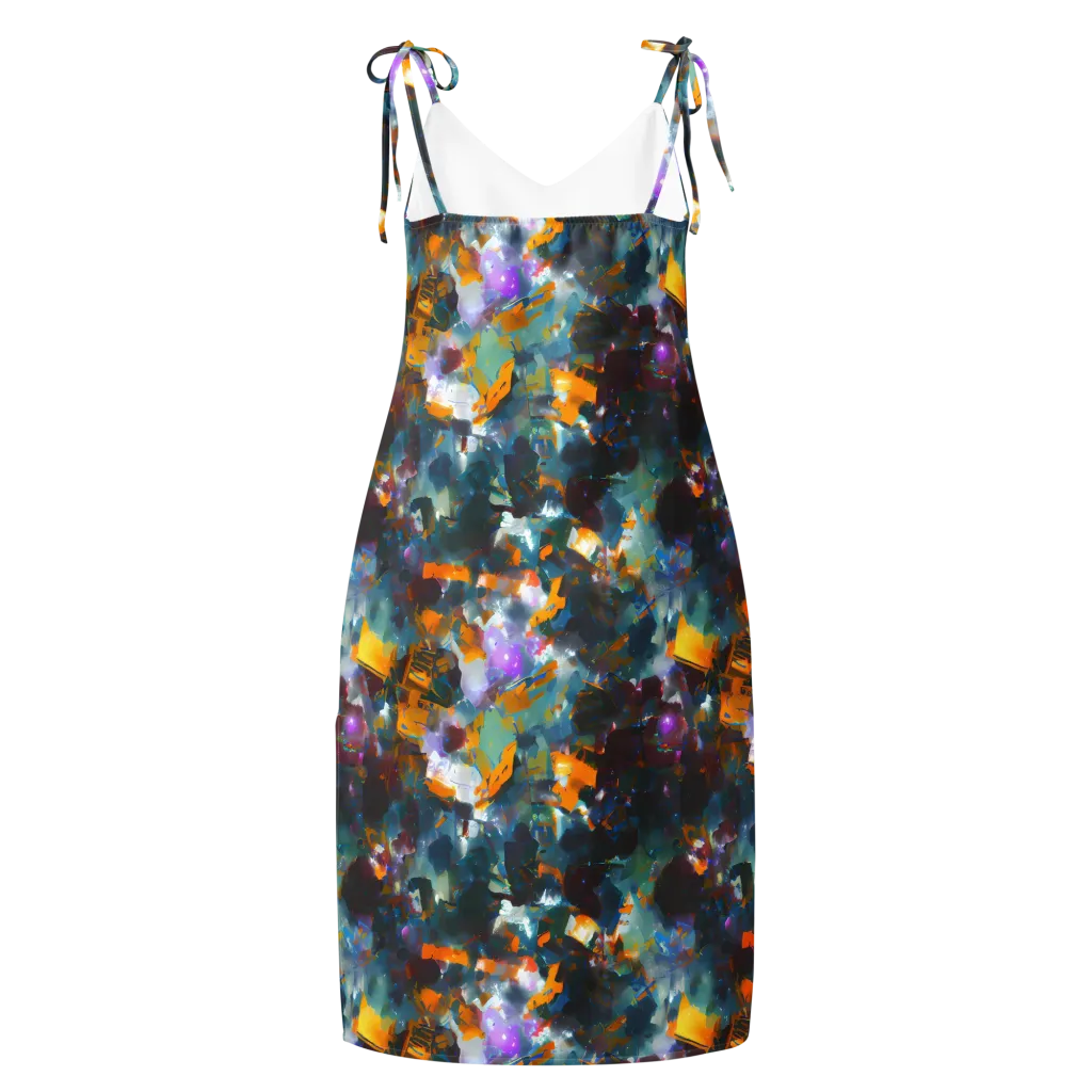 Abyssal Sparks on Slip Dress — Back