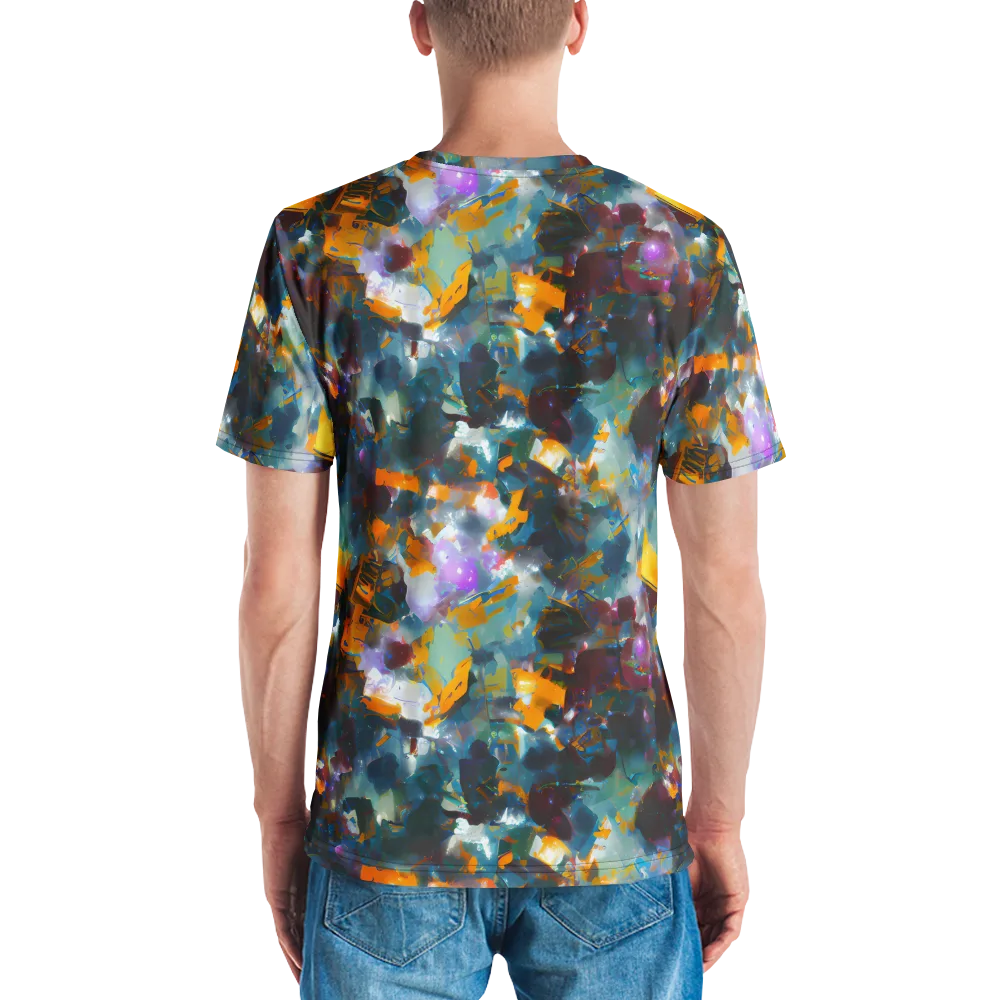 Abyssal Sparks on Men's Crew Neck T-Shirt — Back