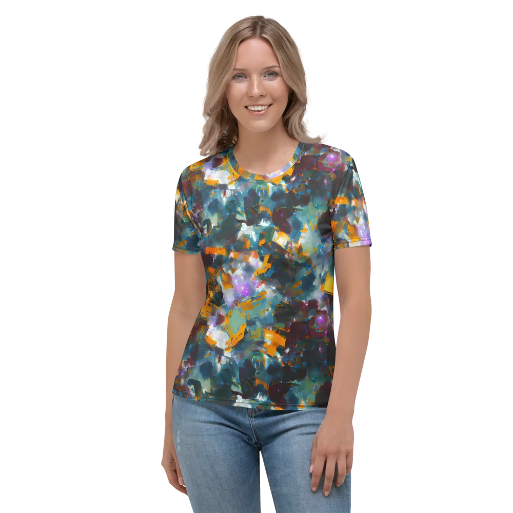 Abyssal Sparks on Women's Crew Neck T-Shirt — Front