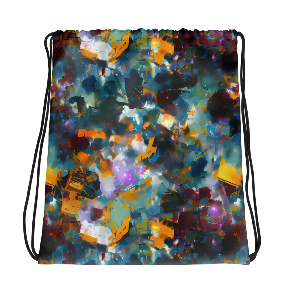 Abyssal Sparks on Drawstring Bag — Photo