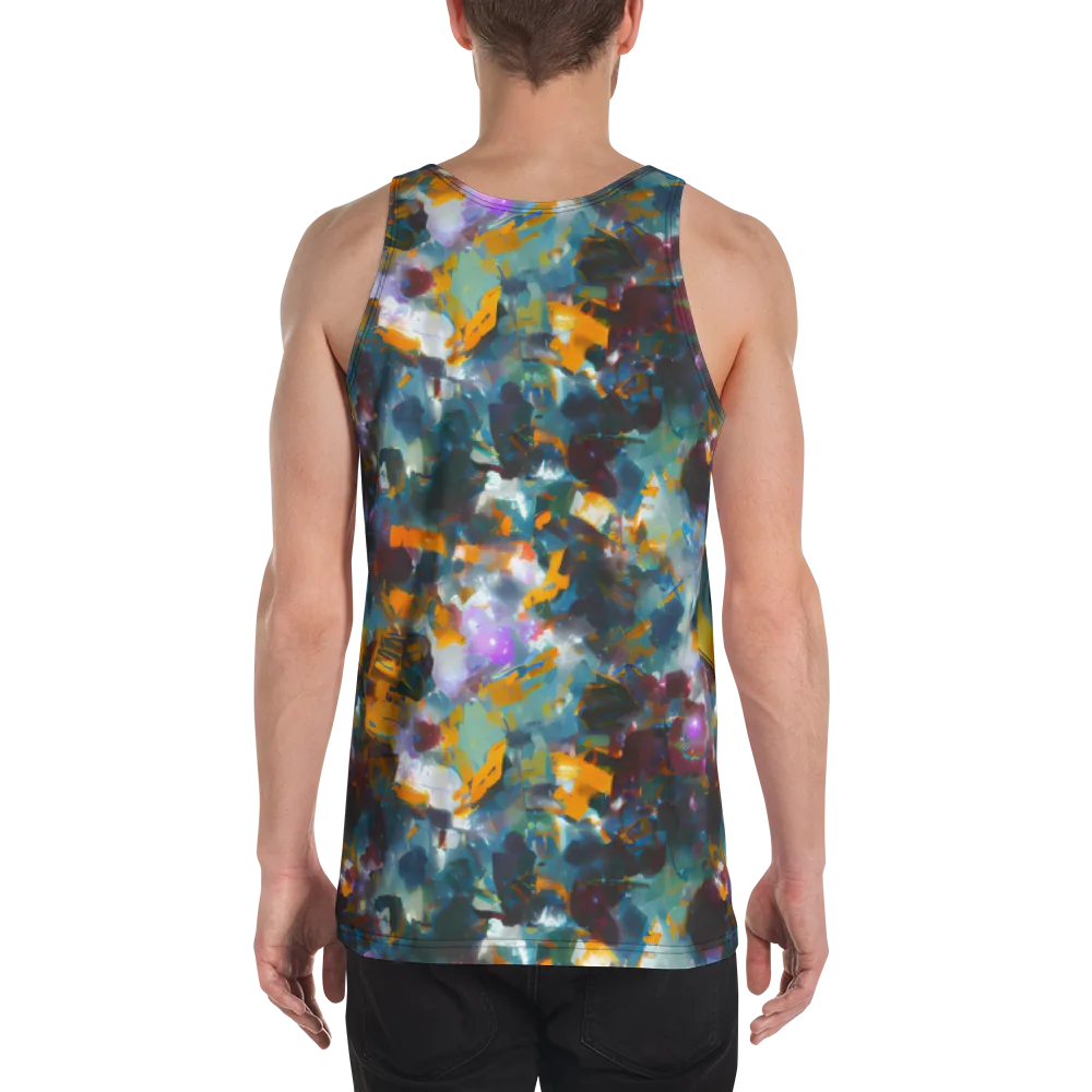Abyssal Sparks on Men's Tank Top — Back