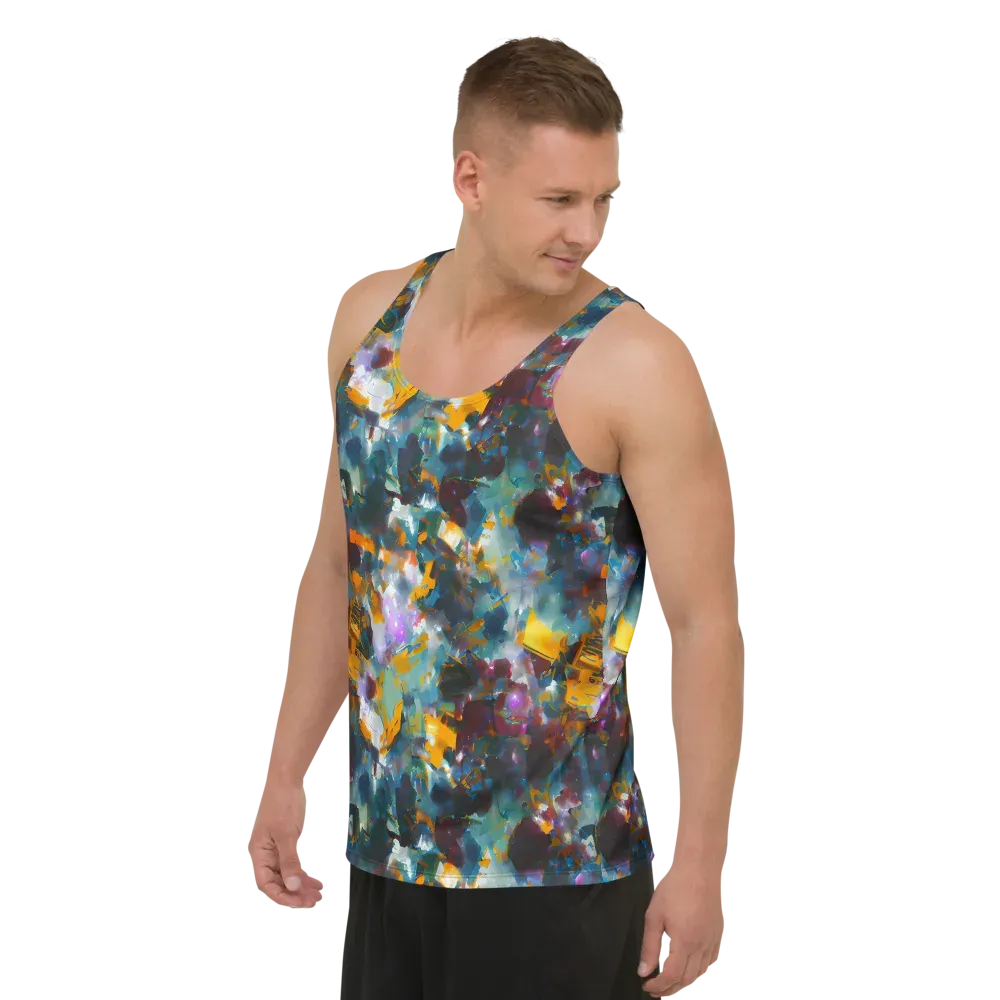 Abyssal Sparks on Men's Tank Top — Left Front