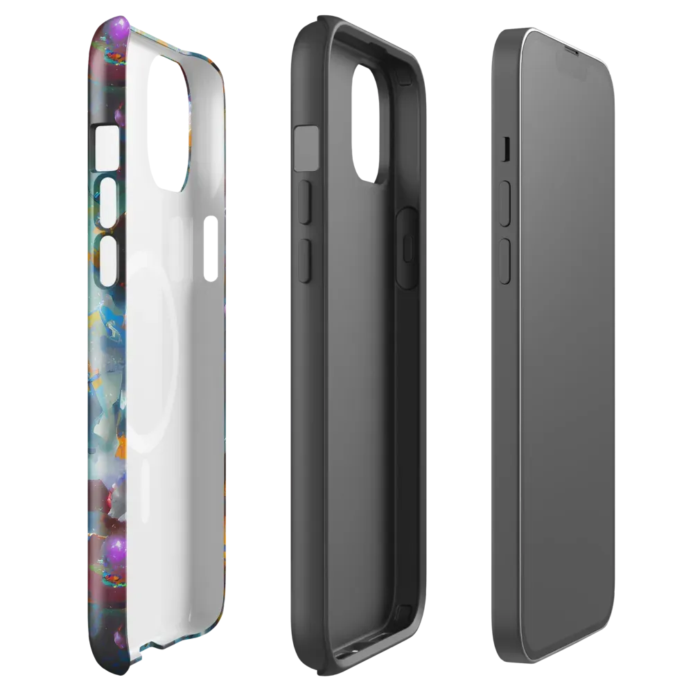 Abyssal Sparks on MagSafe Tough Case for iPhone® — Front
