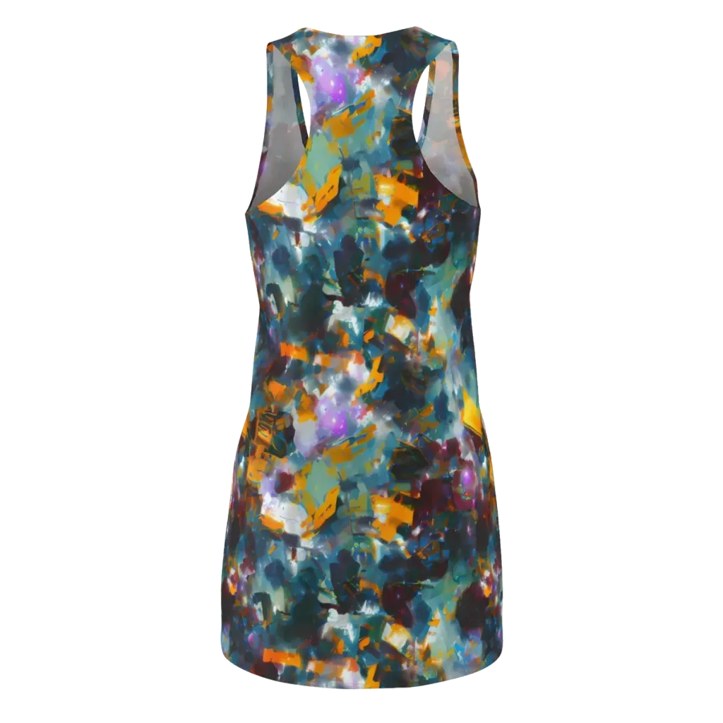Abyssal Sparks on Racerback Dress — Back