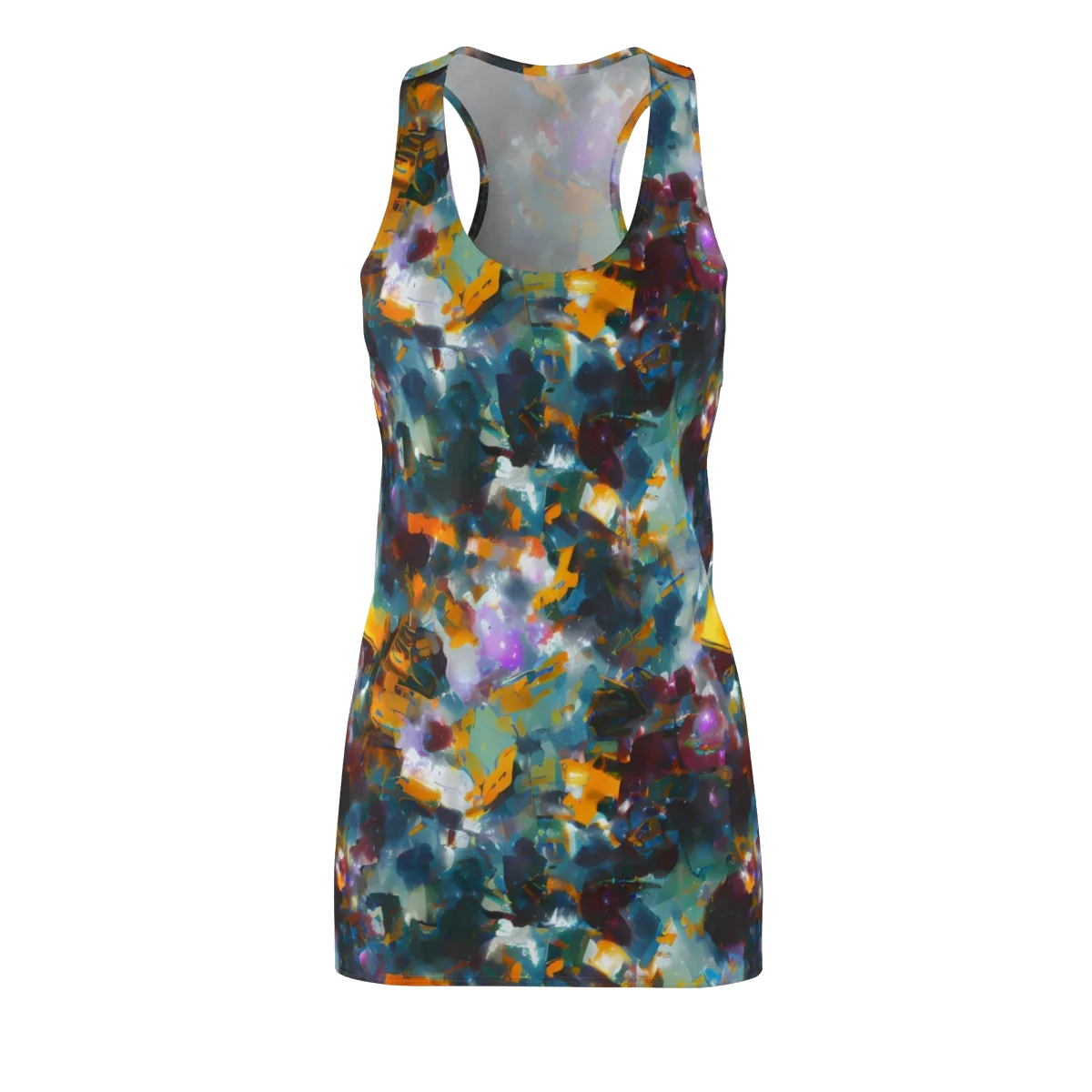 Abyssal Sparks on Racerback Dress — Front