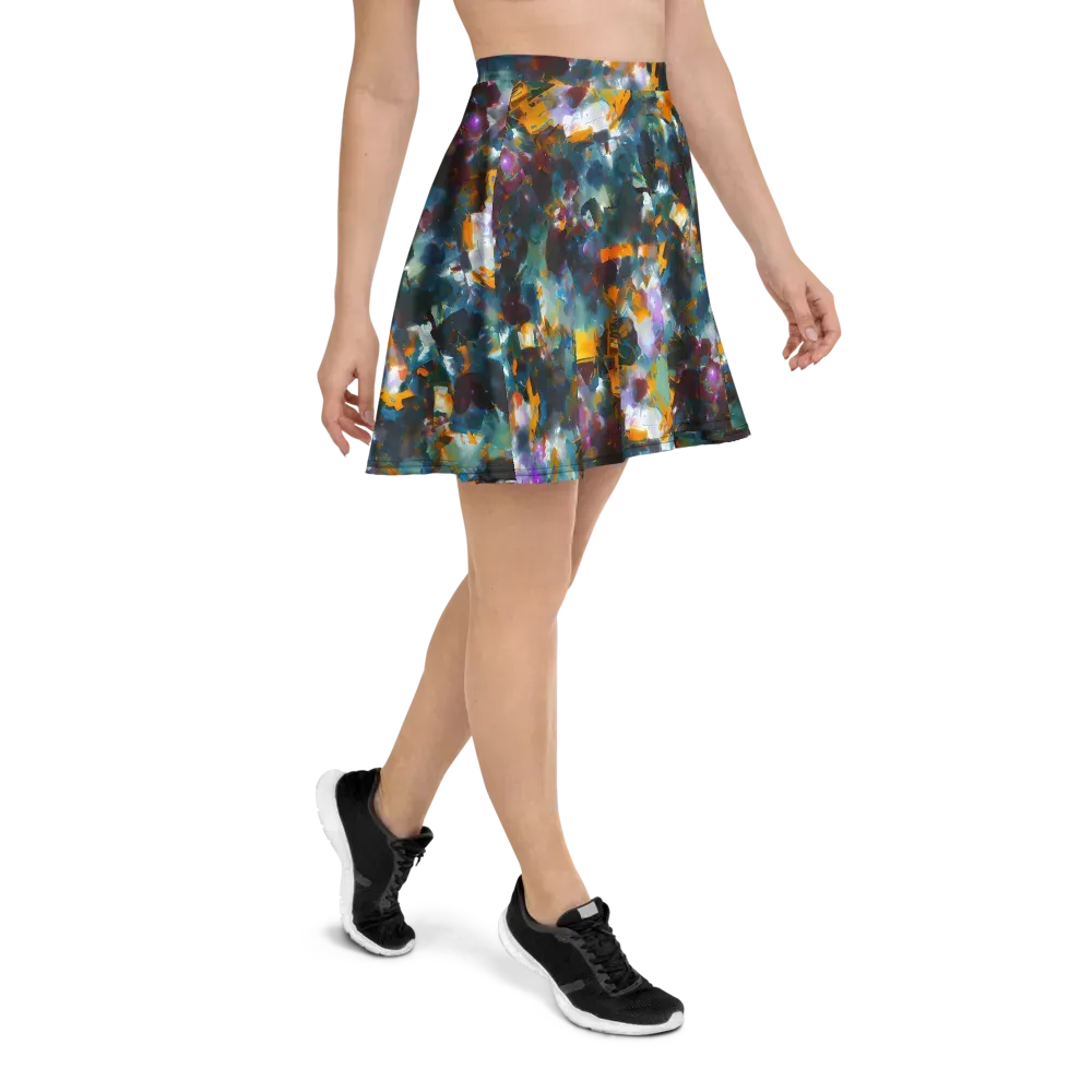 Abyssal Sparks on Skater Skirt — Right