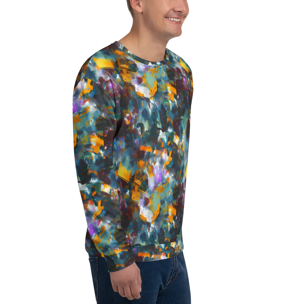 Abyssal Sparks on Sweatshirt — Right Front