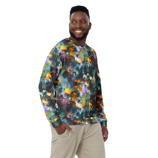 Abyssal Sparks on a Sweatshirt