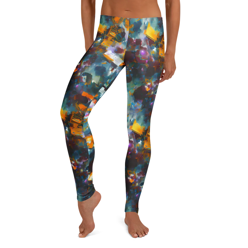 Abyssal Sparks on Leggings — Front