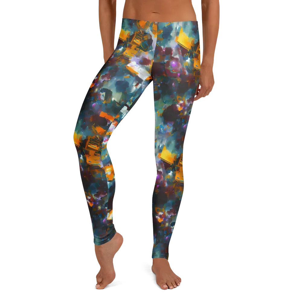Abyssal Sparks on Leggings — Front