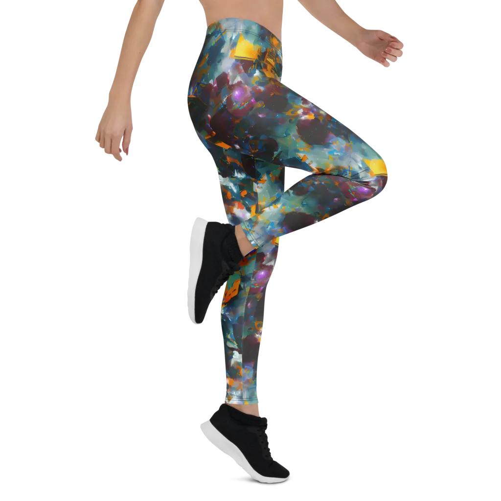 Abyssal Sparks on Leggings — Right
