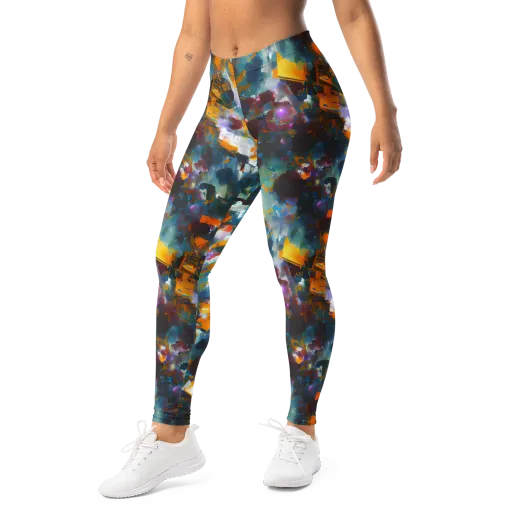 Abyssal Sparks on a Leggings
