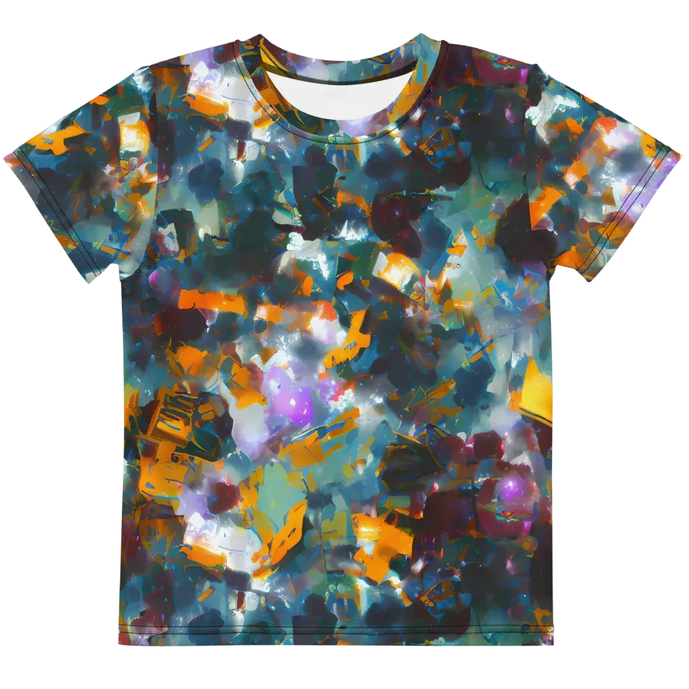 Abyssal Sparks on Kids Crew Neck T-Shirt — Front