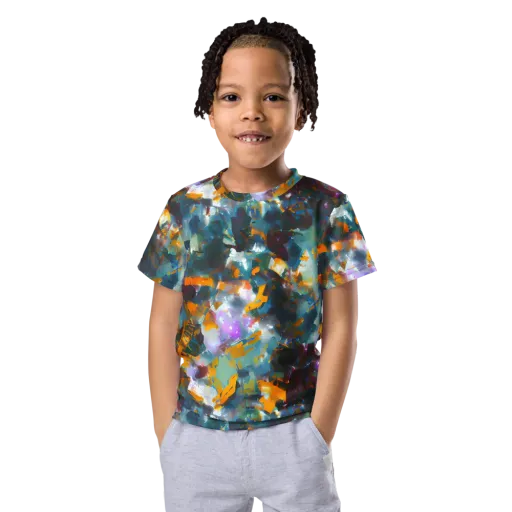 Abyssal Sparks on a Kids Crew Neck T-Shirt