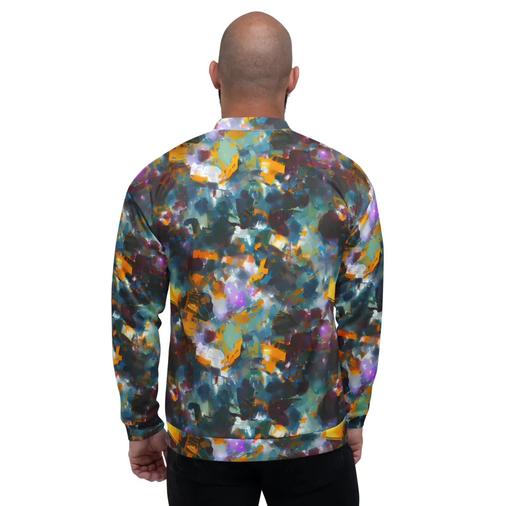 Abyssal Sparks on Bomber Jacket — Back