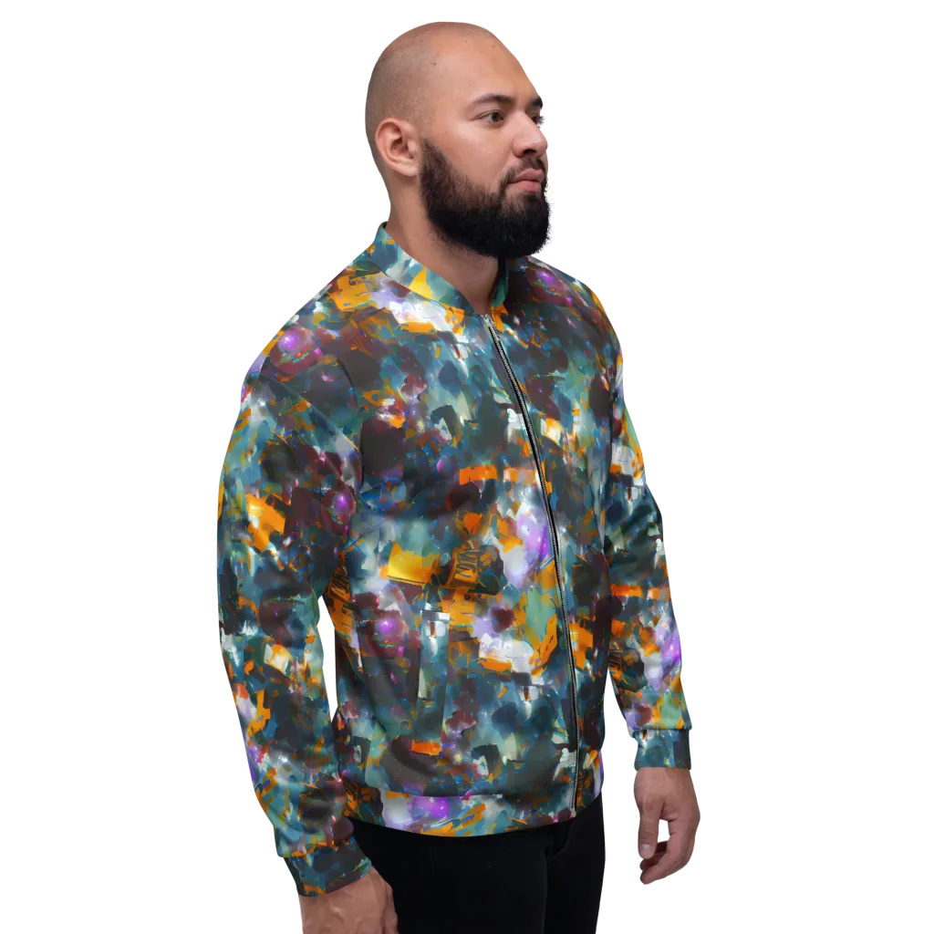 Abyssal Sparks on Bomber Jacket — Right