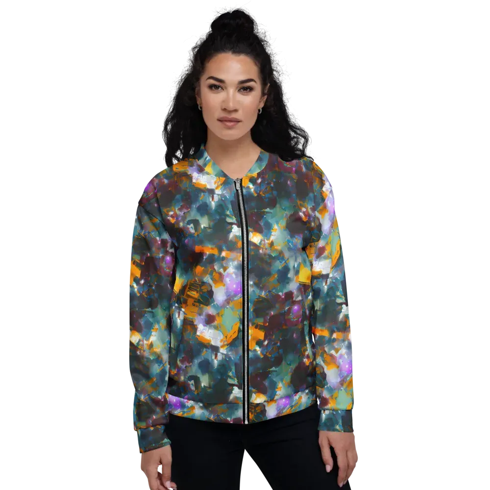 Abyssal Sparks on Bomber Jacket — Front